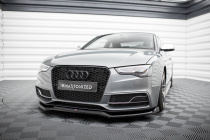 Audi S5 / A5 S-Line 8T Facelift 2011-2016 Frontläpp / Frontsplitter V.4 Maxton Design